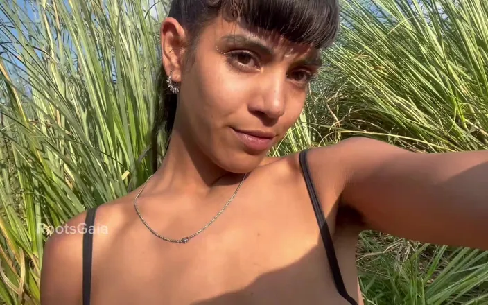 RootsGaia: I Masturbate in the Waterfall Until Orgasm