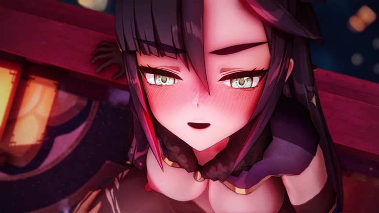 NSFWOtaku: 原神 - ランタン祭ファック祭 乱交 原神ガールズクリームド - 3D変態アニメーション