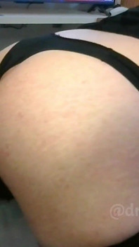 Doing Backshots on a Dildo