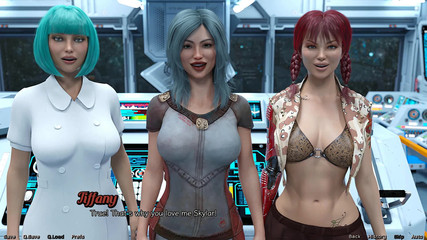 Dirty GamesXxX: Gestrandet im All: sexy mädchen. Ep.4