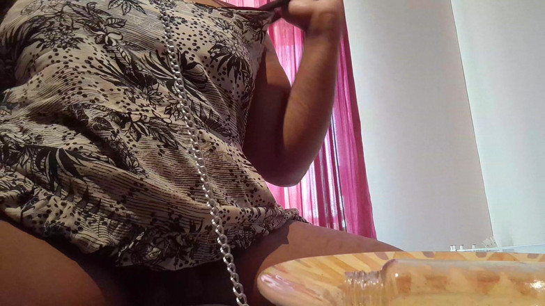 Eleasihle Esma: BBW Tranny Playing with Herself