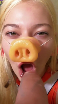 Piggy meisje slet training pov