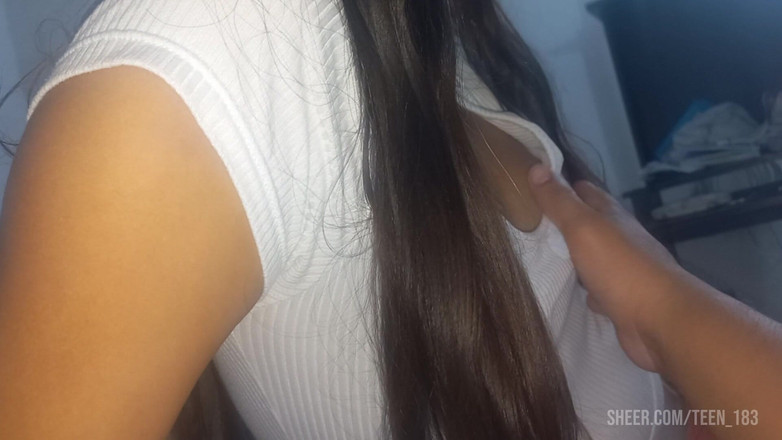 homemadeteen18: Я трахаю горячую 18-летнюю школьницу с идеальными сиськами. Настоящее домашнее видео