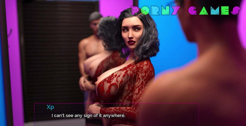 Porny Games: 黙って踊る - 試着室で楽しむ (4)