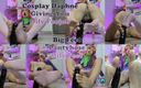 Sofi_elfqueen: Cosplay Daphne Blake Olejová footjob s nylonem