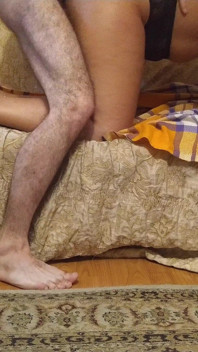Indian girl with big ass fucking my girlfriend in her mouth ass and pussy on the sofa