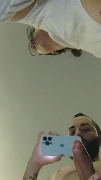 Stepmother Fucks with Her Stepson Standing to Feel His Full Cock
