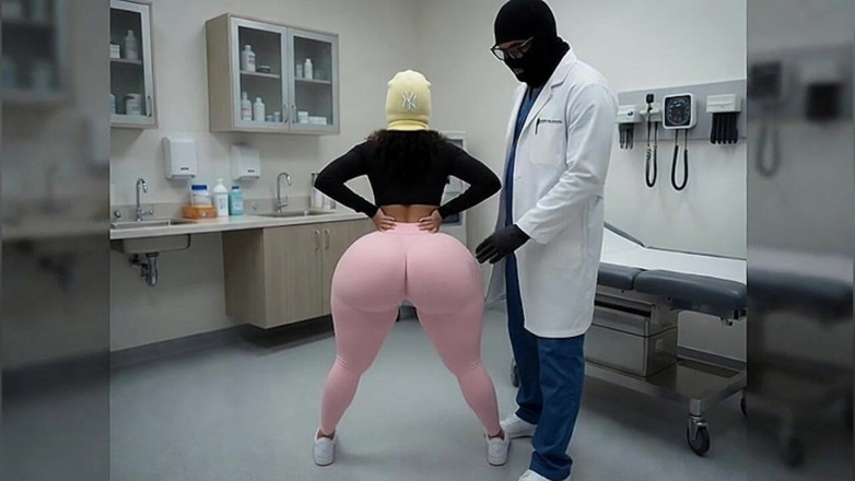 Animate golden: Petite Big Ass Girl Twerking in Tight Pink Leggings and...