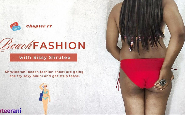 Shruteerani: Beach Fashion अध्याय 4 - बिकनी में एकल भारतीय ट्रांस