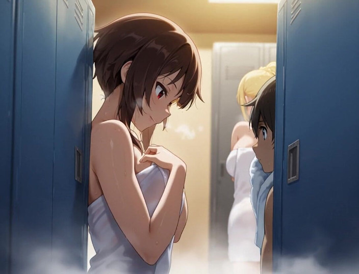 You top AI: Kazuma meniduri Megumin dan Kegelapan di Konosuba's Ii