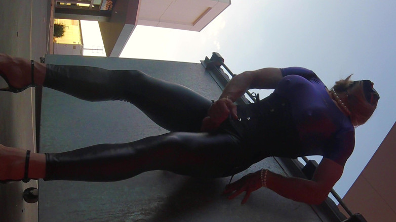 Muscle Sissy Slut Jessica: Muscle Slut Exposed and Fucked in Public