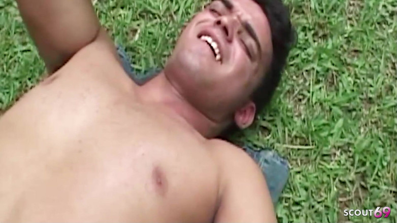 Shemale TS Collection: Sexy latina Shemale šuká venku vodním análem