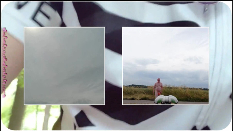 Carmen_Nylonjunge: Video collage of a bike tour without 2 ** Outdoor **