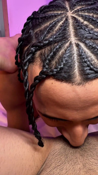 Dominant Black Guy and Hijab Girl: Wild Fuck and Forbidden Rimming