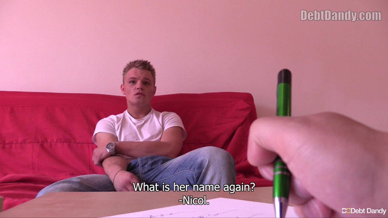 Czech Hunter: Czech Hunter - Skater Roommate's Debt Payment: Blond Twink Vacuums Naked...