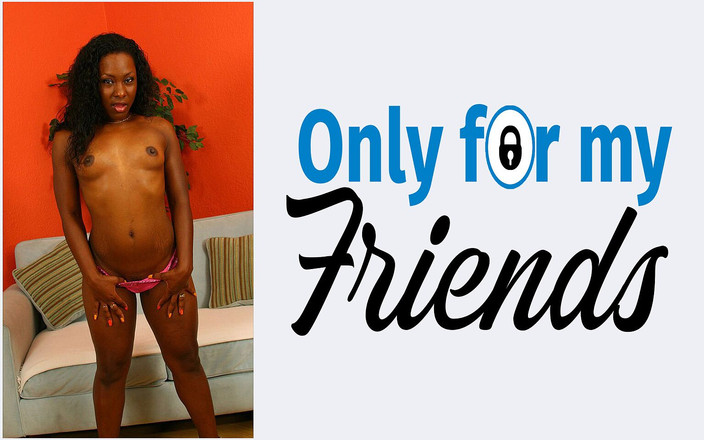 Only for my Friends: Casting porno de Ms Platinum, una zorra de piel oscura...