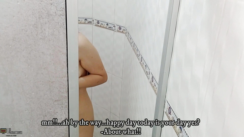 Emma vict: Sevimli latin, evinin banyosunda erkek arkadaşının yarağı tarafından sikiliyor - İspanyolca porno