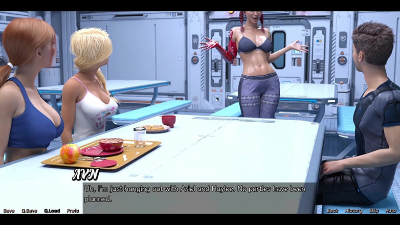 AVN Teller: Stranded in Space - Public Handjob