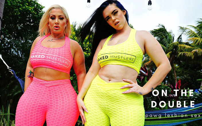 Pawg Queen: Ryan glimlacht dubbel gevulde lesbische porno met Mz. Dani