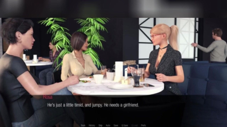 3DXXXTEEN2 Cartoon: Jessica's first sapphic experience. 3D porn cartoon sex