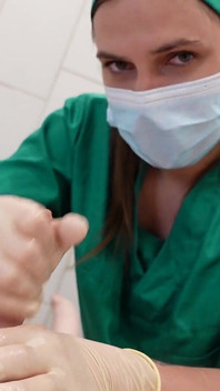 Sounding with Handjob Patients POV