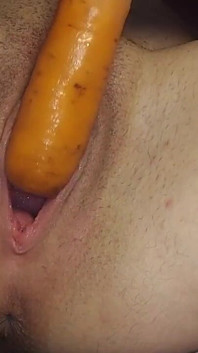 Double Penetration with Carrots