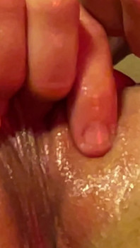 Huge Labia, Dildo Fuck with Cumshot