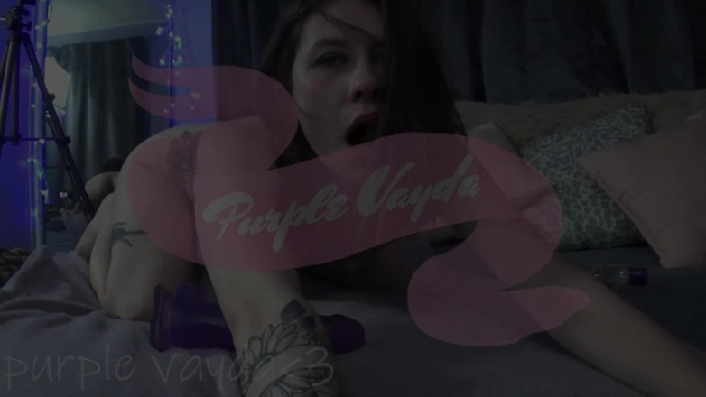 Purple Vayda: Purple Vayda - kongkek tekak - creampie