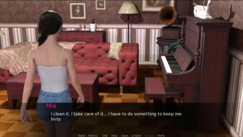 Visual Novels: Pine falls part 16