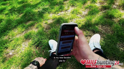 MILF Hunter 24: MILF hunter nails Priscilla in the park! (ENGLISH)