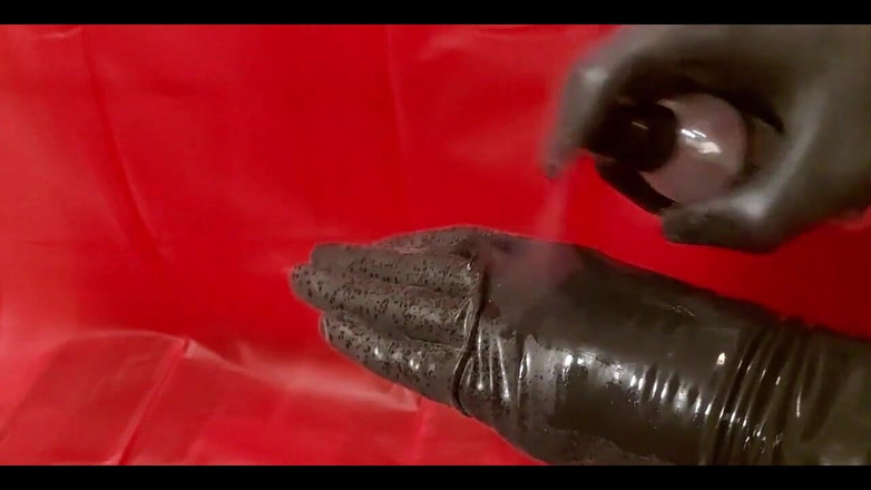 Dreamofevolution: 내 새로운 라텍스 장갑 Dreamofevolutionvip