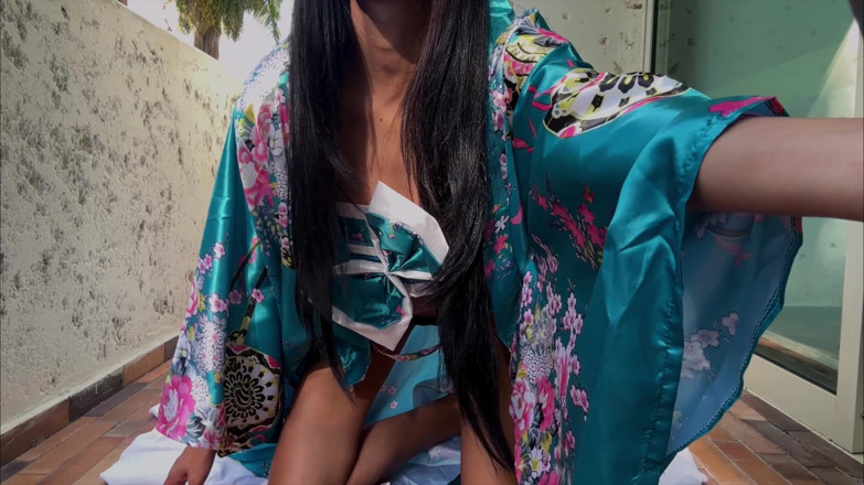 Kink in Time: Gisele Amore's Ancient Asian Masturbation Ritual 4K POV Sensual Ecstasy Awaits!