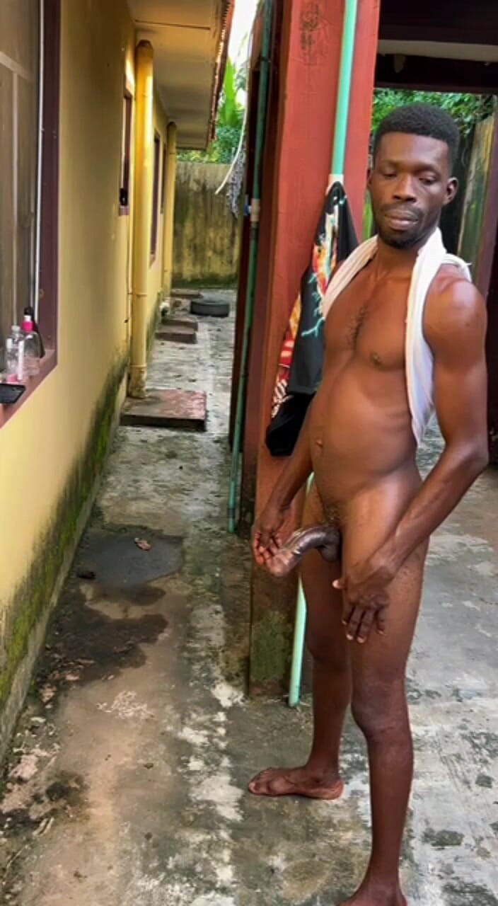 BLACKSHOOTERR: Fucking Outside the House Two Ebony Black