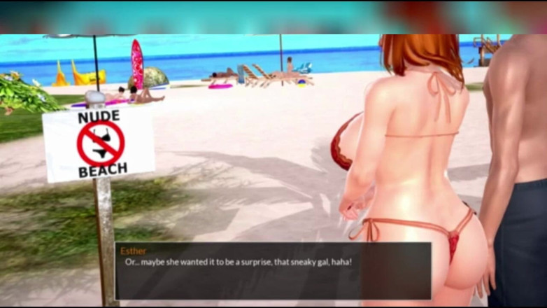 3DXXXTEEN2 Cartoon: Hot resort. 3D porn cartoon sex