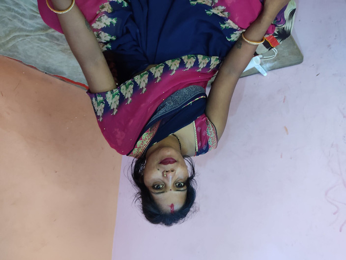 Mamta-Bhabhi-76xx: Stiefzus in alles, dorpstante kreeg alles binnen