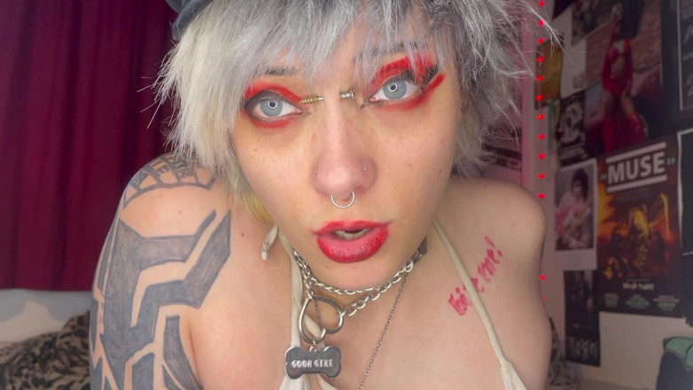 Glitterqueen1999: Knulla min mun och fitta styvbror? BJ Deepthroat och Ridning