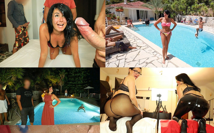 Alexandra Wett: Perverzní gangbang párty s no limitem - každý může šukat