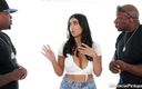 Interracial Pickups: Виолет Майерс хочет снять на видео свой трах с черными чуваками