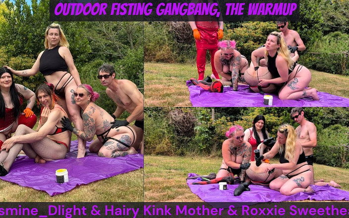 Jasmine Dlight - UK's most extreme anal porn star: Jasmine_dlight &amp; Hairy Kink Mother &amp; Roxxie Sweetheart - Outdoor Fisting Gangbang - the...