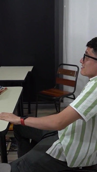 The Sexy Teacher Wants the Huge Cock of the Nerd Boy in the Class - Daniela Andrea & Pipeboy