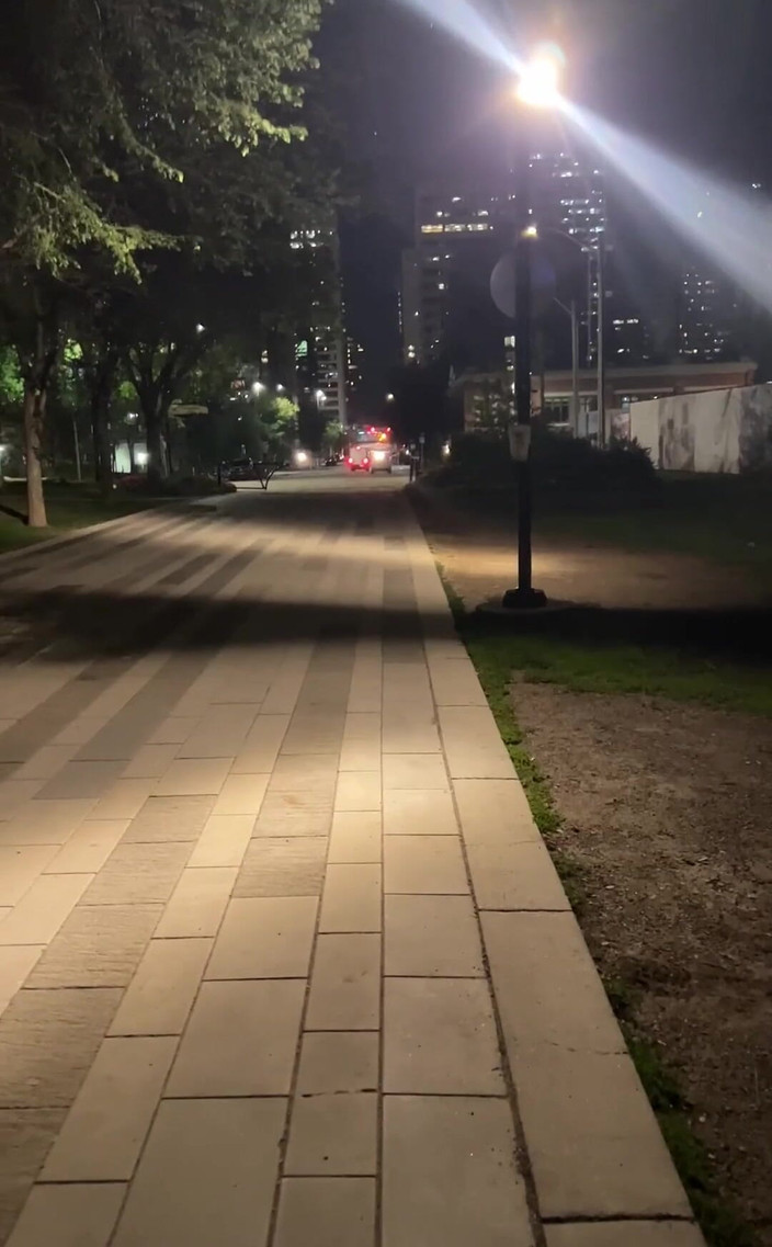 Eva Pans: ダウンタウンを歩く