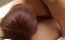 Caribbeancom: Kızıl saçlı Japon güzel kadının içine boşalıyor