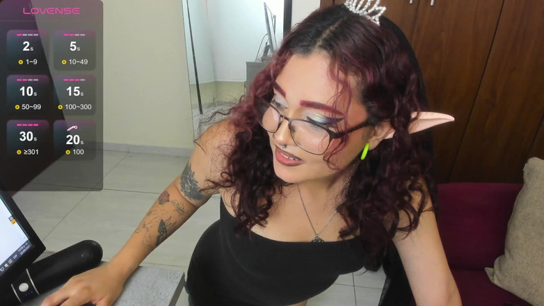 Deifilia Breener: Elfo Latina Sex-masturbation