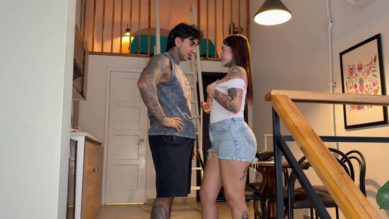Samy Ortiz: My Landlord Fucks Me Before My Boyfriend Gets Home