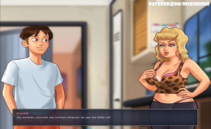 Cartoon Universal: Summertime Saga - Hot Fuck with Roxxy Stepmommy (espanol Sub)