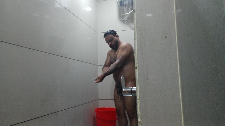 Austin Rose: Quente daady nua no banho