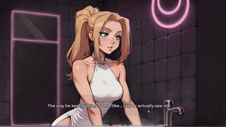 Cumming Gaming: 我的新女友 禁忌变态游戏第63集 我两个漂亮姐妹在俱乐部厕所里操一个巨大的黑人鸡巴！