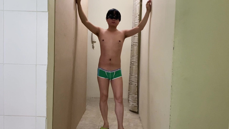 Great J: Asian Boy Sexy Dance with Hot Handjob and Creampie Cumshot