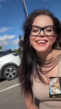 Smoking Outside in My Glasses and Joking
