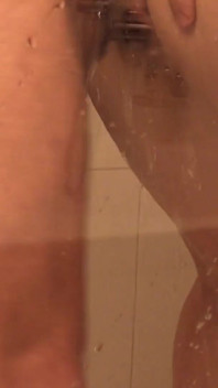 Cute France Blondie Got Big Load of Cum in Shower